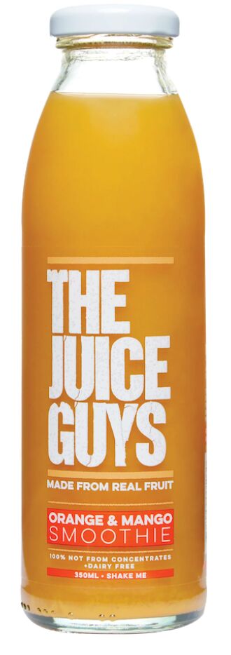 Juice, Orange Mango Smoothie 12x350ml The Juice Guys (GF) (V)