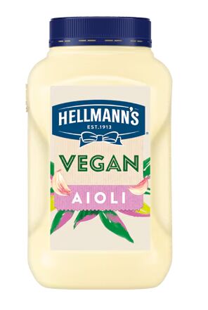 Dressing, Vegan Aioli 2.35Kg Hellmanns (GF) (H) (V)