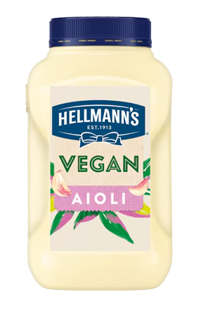 Dressing, Vegan Aioli 2.35Kg Hellmanns (GF) (H) (V)