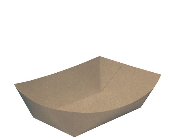 Tray, Food #3 Brown Kraft (500) Rediserve CA-TR3-BRN