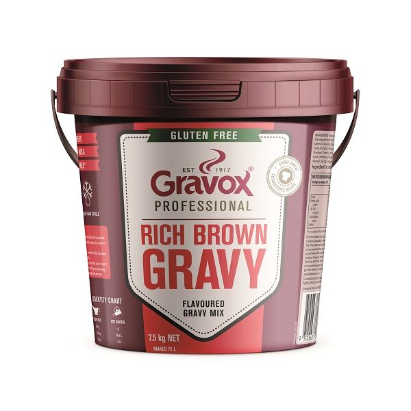 Gravy, Rich Brown Gluten Free 7.5Kg Gravox (GF)