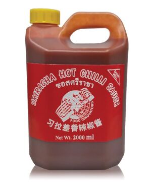 Sauce, Sriracha Hot Chilli 2L A&T (GF) (H) (VG)
