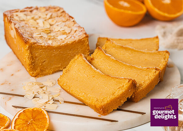Loaf, 1-055 Orange Almond Portions (12) Priestley’s Gluten & Dairy Free (GF) (H)