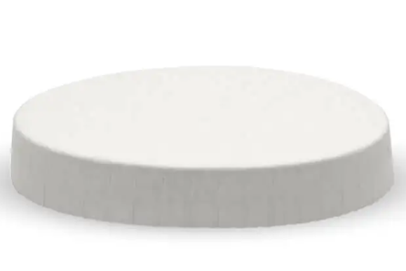 BioPak Paper Sauce Cup Lid - Fits 45 & 90 & 120ml