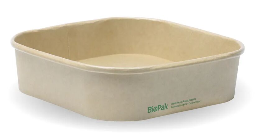 BioBoard**750ml Kraft Takeaway Base (6X50) BioPak