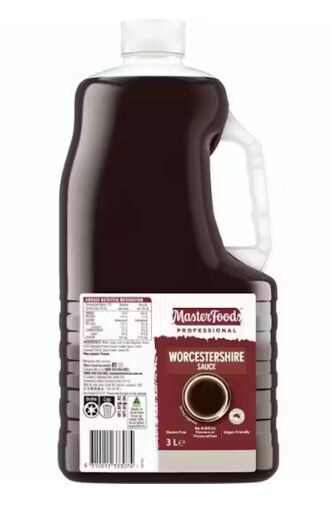 Sauce, Worcestershire 3Lt Masterfoods (GF) (VG) (H)