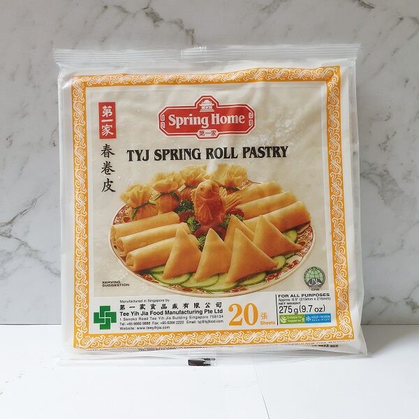Spring Roll, Wrappers 8″ (20)