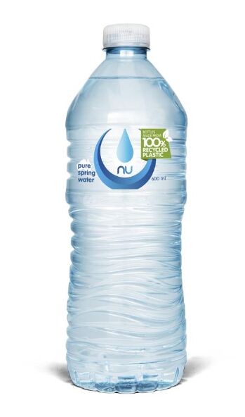 Water, Spring 24x600ml ROUND NU Pure