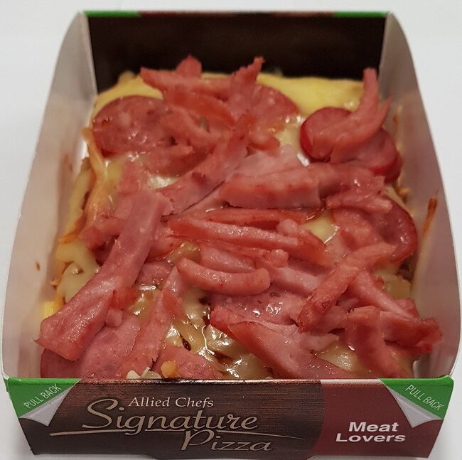 Pizza Slab, Meat Lovers 24x150g Stone Baked Allied Chefs