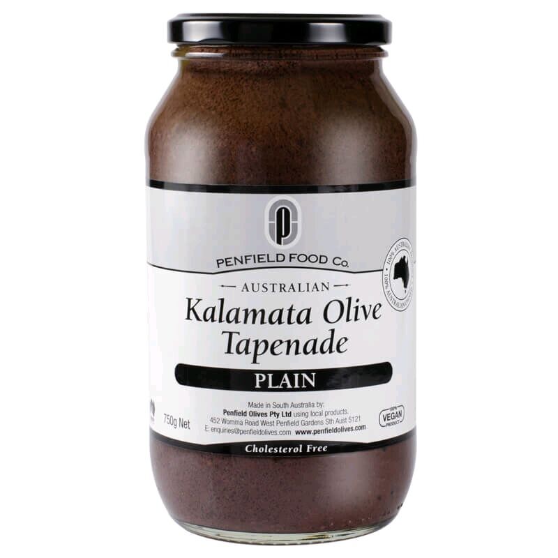 Olive Paste,**Tapenade Kalamata 6x750gm Penfield (VG) (GF)