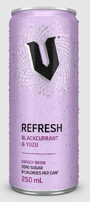 Drinks**Refresh Blackcurrant Yuzu 12x500ml V Energy Drink