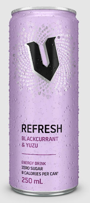 V Energy Drink Blackcurrant & Yuzu