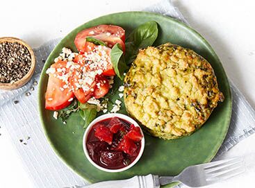 Frittata, Spinach & Fetta 6x200gm Helen’s (GF)