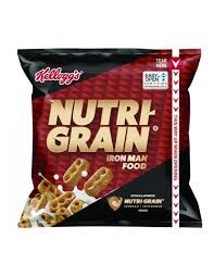 Cereal, Nutrigrain PC Sachets 30x25gm Kelloggs (VG)