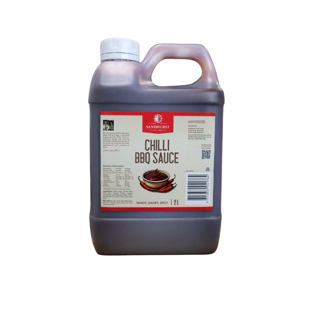 Sauce, Chilli BBQ, 2L Sandhurst