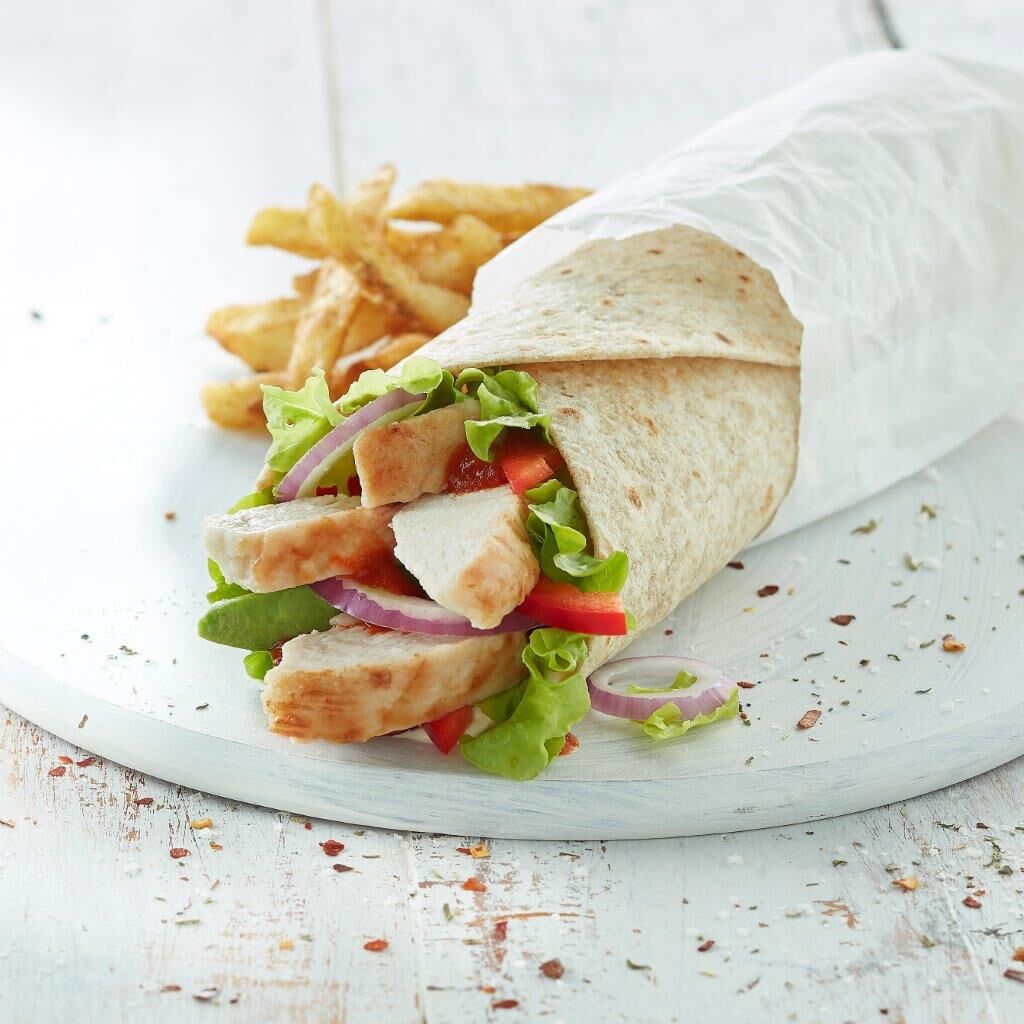 Chicken Meat, Skin Free Roast (Short Sliced) 1Kg Chickadee (GF) (H)