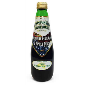 Mountain Fresh, Apple and Blueberry 12x400ml Juice