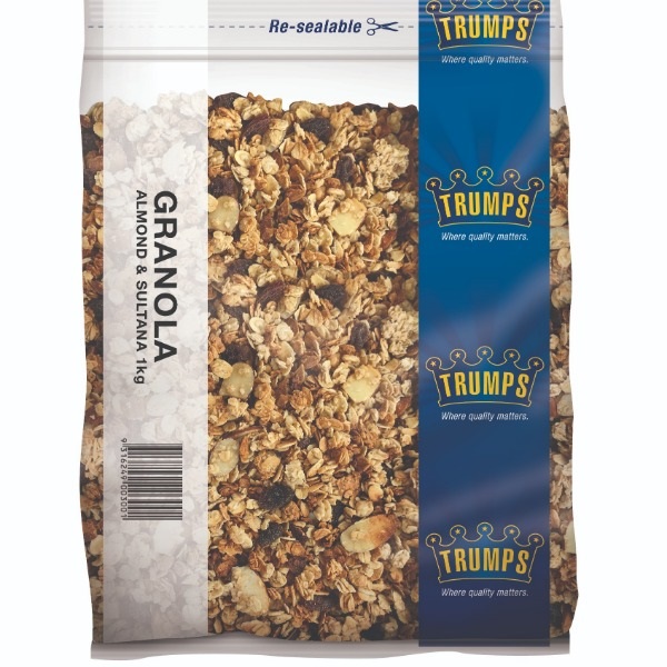 Trumps Granola Almond & Sultana