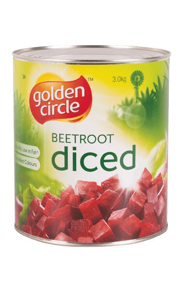 Beetroot, Diced A10 Golden Circle
