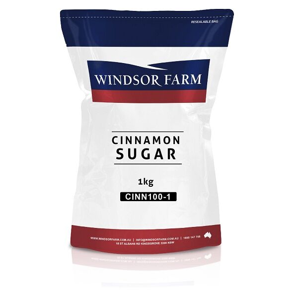 Cinnamon, Sugar 1kg Windsor Farm