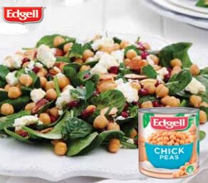 Chick Peas Canned A10 Edgell (VG) (GF)