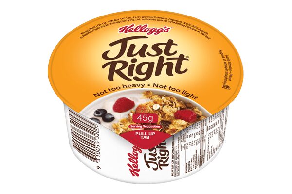 Cereal**Just Right Bowls 6x45gm