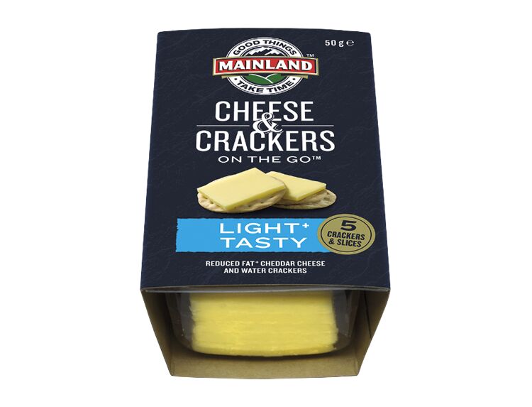 Cheese**On The Go Light 7x50gm Mainland Carton (Light Blue) (H)