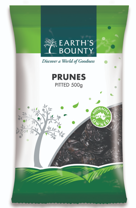 Earth's Bounty Prunes Pitted