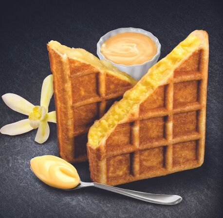 Waffles Custard 48x80g Magic Waffles