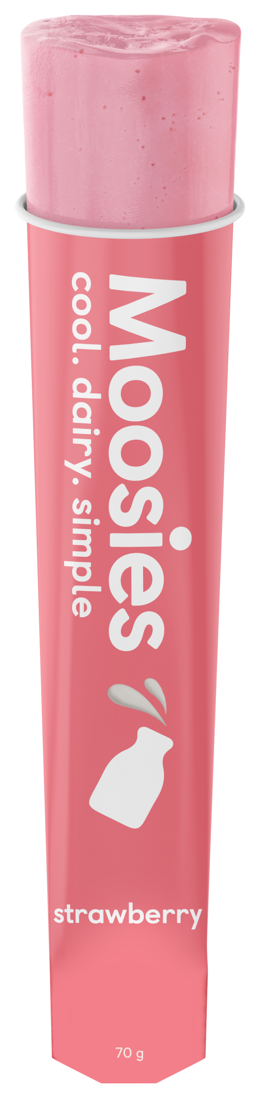 Ice Cream, Moosies Strawberry 25x70g