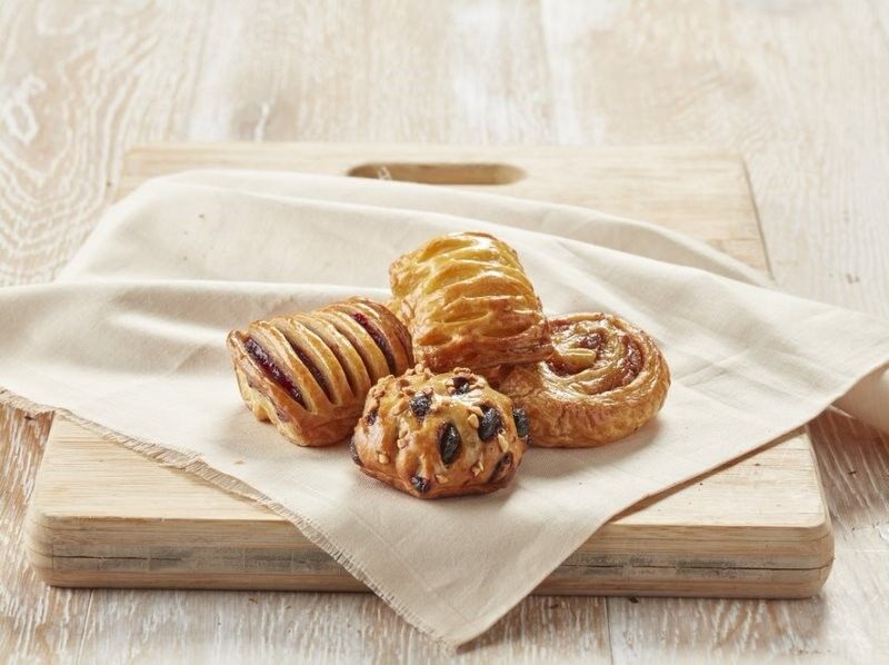 Danish, 4 Variety PK 92x45gm PastryHouse