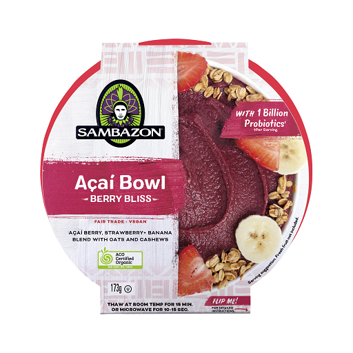 Acai, Bowls, Berry Bliss 6x173gm Sambazon
