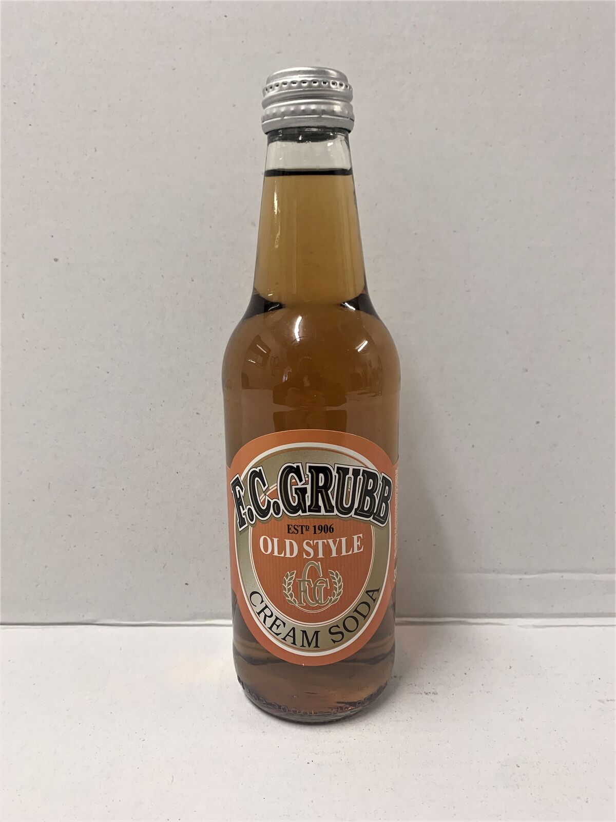 Drink, Cream Soda 12x330ml FC Grubb (NEW SIZE)