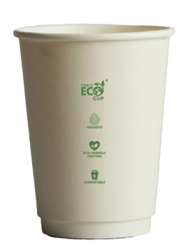 Truly Eco Cup Double Wall White