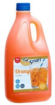 Cordial, Diet Orange Ultrasmart 2L PET Edlyn (GF) (H)