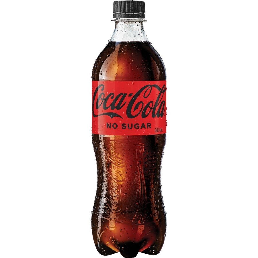 Drink, Coke Coca Cola No Sugar 24x600ml PET