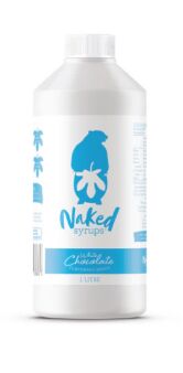 Sauce, White Chocolate Flavouring 1L Naked Syrups (GF) (VG)
