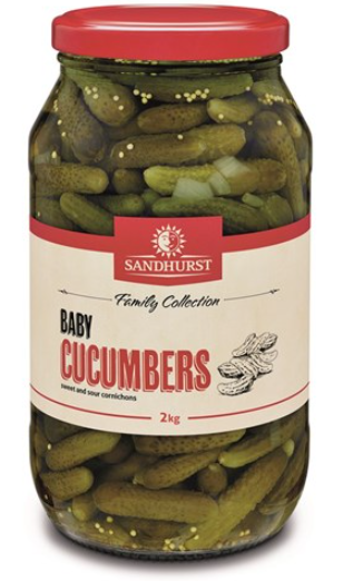 Sandhurst Baby Cucumbers (Cornichons)