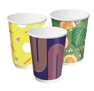 Cast Away Double-Wall Paper Cup Creative Designs