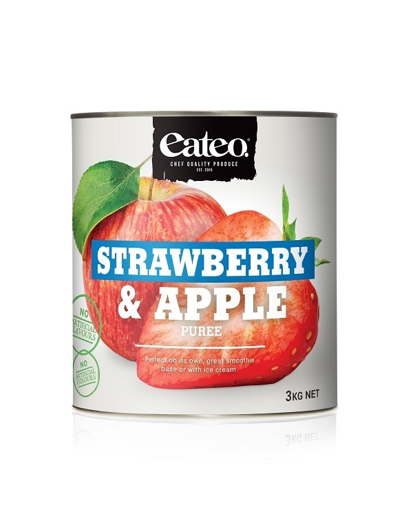 Eateo Fruit Puree Strawberry & Apple