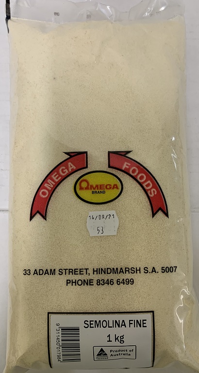 Omega Foods Semolina Fine