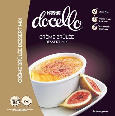 Dessert Mix, Creme Brulee 2kg Nestle (GF)