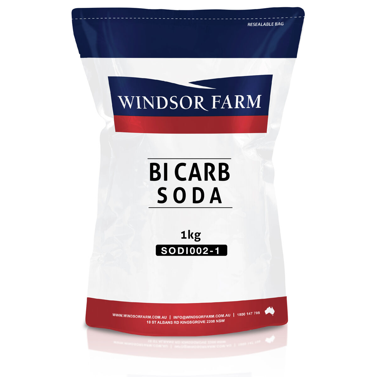 Bi Carb Soda 1kg Windsor Farm