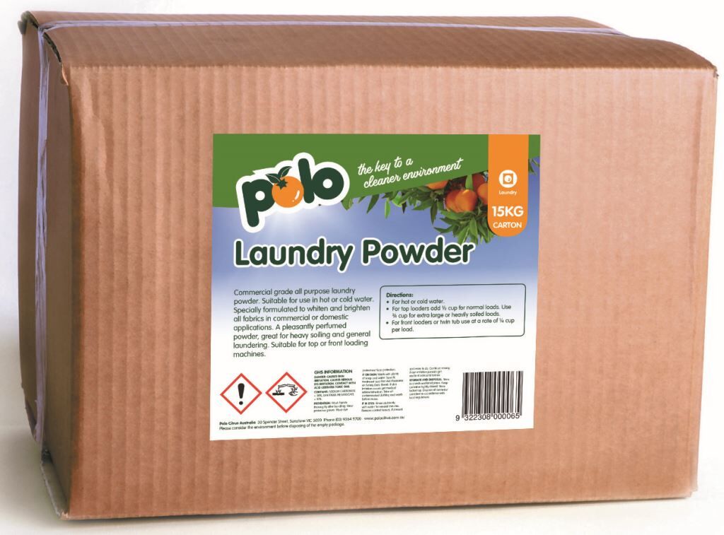 Laundry Powder Carton 15kg Polo