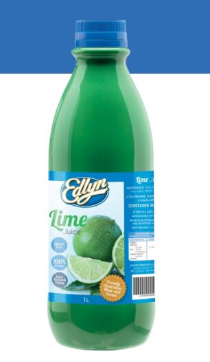 Lime, Juice 1L Edlyn (GF) (H)