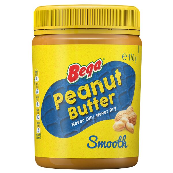 Peanut Butter Smooth 470gm Bega