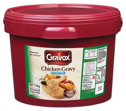 Gravy Chicken 7.5Kg Gravox Gluten Free (GF)