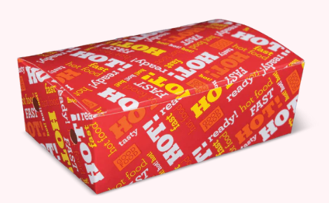 Detpak Snack Box Small Hot Food Fast