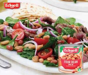 Four Bean Mix A10 Tin Edgell (VG)