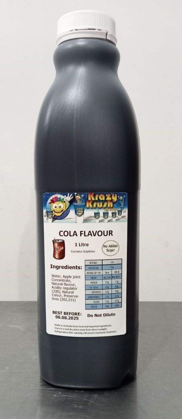 Granita, Cola Flavour 1L Krazy Krush